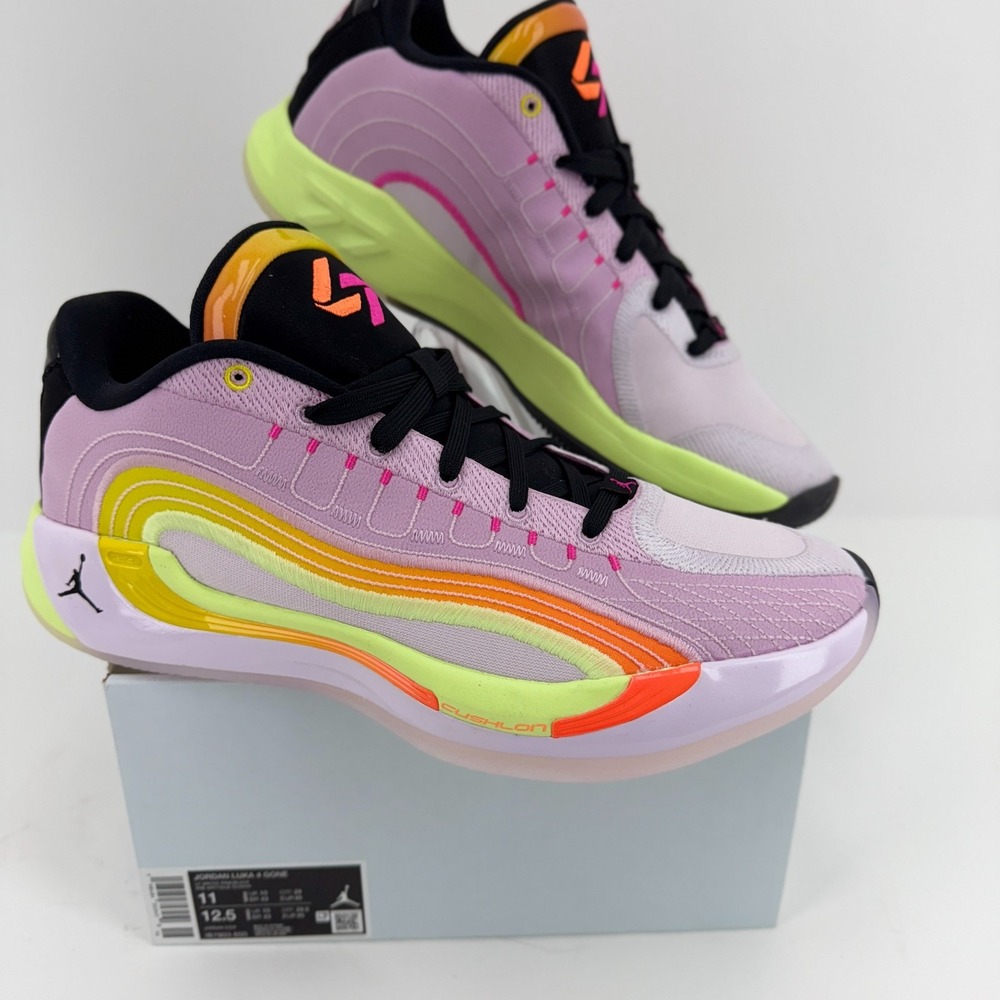 Size 11 - Air Jordan Luka 4 Gone Fishing Basketball‎ Shoes IB7904-600 New In Box